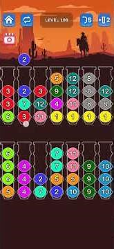 Ball sort puzzle level 106 #ballsortpuzzle #ballsortpuzzlegameplay #ballsort #ytshorts