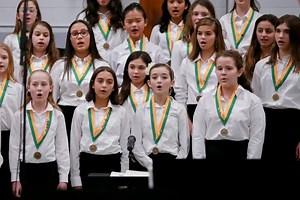 Summit Students Sing At Prudential Center Concert