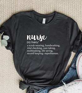 Nurse Definition Shirt, Nursing School Shirt, Nursing Gift, Cute Nurse Shirt, Nurse Appreciation T-shirt, Gift for Nurse Tee, Nurse Gift Tee - Etsy