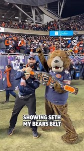 Chicago Bears Staley Da Bear @therealstaley Great to see you! 🥊 | Chicago Bears Fan 4 Ever