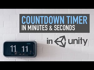 How to make a Countdown Timer in Unity (in minutes + seconds)