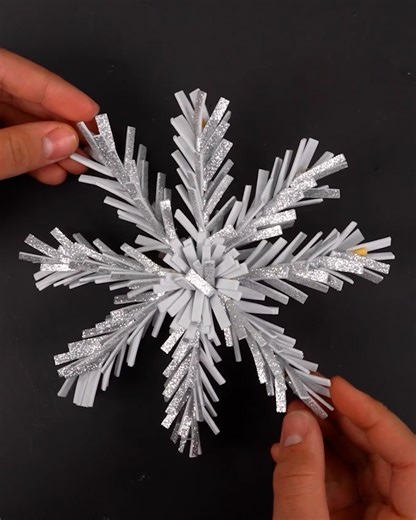 736K views · 9.6K reactions | Snowflake ornament  | Magic Hands Creations | Facebook