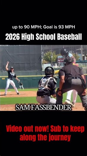 2026 High School Pitching Progression! #baseball #samfassbender #fazzy #shorts #fyp #viral #youtube
