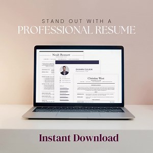 Google Docs Resume Template | Professional Modern Design | Instant Download - Etsy