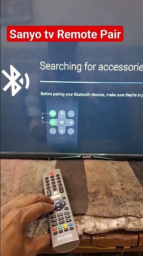 Remote Pairing Made Simple: Step-by-Step Guide for Sanyo LED TV #replacement sanyo remote
