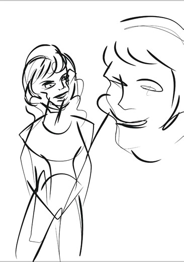 Необычные люди #drawing #illustrative #art #illustartion #speedpaint #opticalillussion #sketch