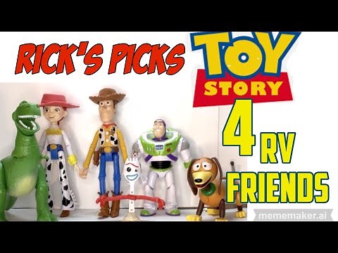 Review of the Target exclusive Disney Pixar Toy Story RV Friends 6pk Figures by Mattel