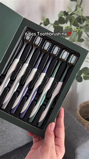 6 Pcs Soft Bristle Toothbrush for Oral Health