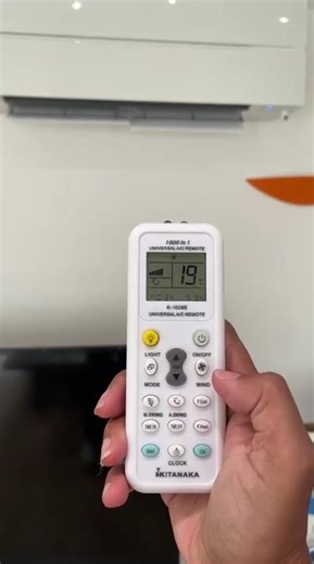 How to use the remote for the Air Con units.