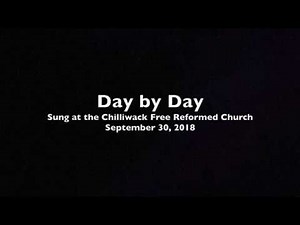 Hymn: Day by Day (Lyrics)