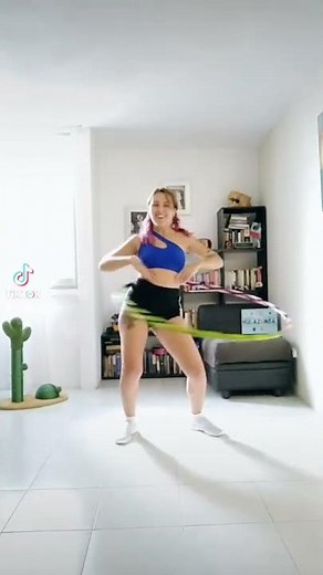 dura TikTok challenge hula hoop dance fitness HULAZUMBA