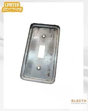 Eagle Metal Switch Plate Cover Durable Industrial Grade