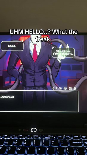 that was unexpected #creepydates #creepypasta #slenderman #proxy #date | Slenderman