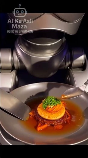 Robot Chef बना रहा है स्वादिष्ट Dish! Future का AI कुक 🤖🔥