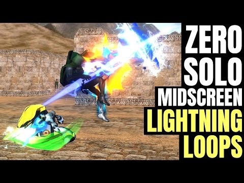 Zero Solo Midscreen Lightning Loops UMVC3