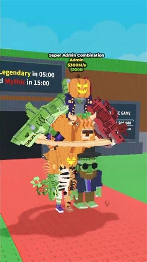 New Admin Super Admin Combination 😂🍀 #roblox #stealabrainrot #usa #brainrot