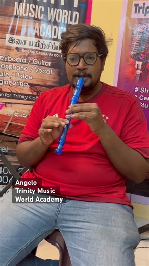 F Major Scale in Recorder flute