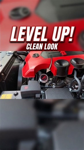 Level Up Your Engine Bay Look #trd #carparts #shorts #automobile #mechanic #cartok #diy #smartphone