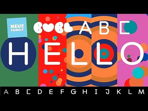 Bubl ABC - Alphabet fun with music and singalong!