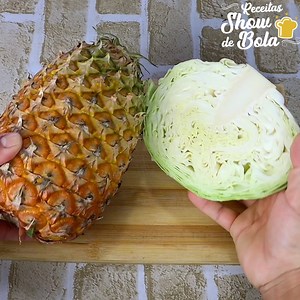 4.8M views · 35K reactions | REPOLHO COM ABACAXI A MISTURINHA PERFEITA! NUNCA IMAGINEI FAZER ESSA RECEITA ANTES! | Receitas Show de Bola | Facebook