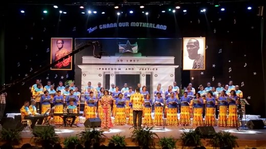 10K views · 301 reactions | Bonwire Kente - by DR. Ephraim Amu Performed by : Harmonious Chorale Ghana #meyeasanteni | MeYɛ Asanteni | Facebook