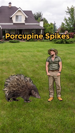 Dillon Johnson on Instagram: "Porcupine spike survival tutorial. #laugh #comedy #jokes #wildlife #animals"