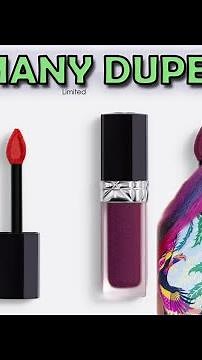 Stop thinking Rouge Dior Forever glitter lipstick is one of a kind! 💄