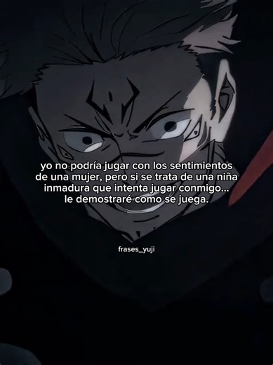 Frases de Yuji y Sukuna en Anime