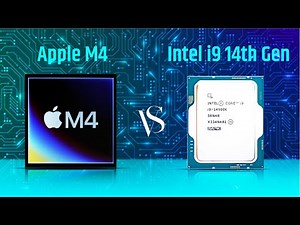 Apple M4 Vs Intel i9 14th Gen - Apple's Back In The Game!