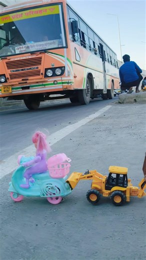 Remote Control Scooty Girl And Monkey Scooter Unboxing And Testing Short ||