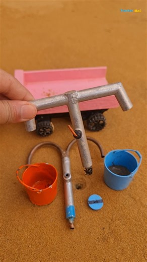 Mini tractor project mini motor water pump science project video🥰