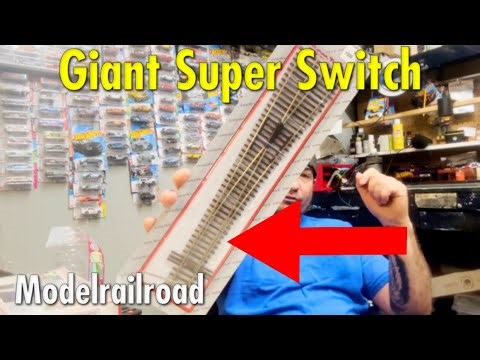 😍Installing these Atlas super switches on my modeltrain layout#modelrailroad
