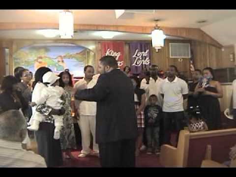 Baby dedication service