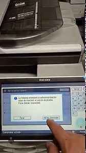 Ricoh color equipment maintenance adjustment