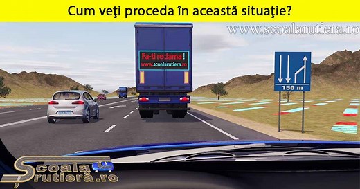 Chestionare DRPCIV cat B: Cum veți proceda în această situație?