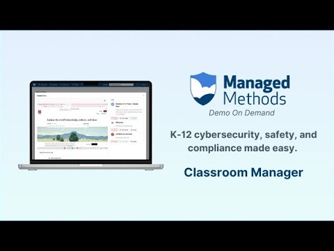 Demo On Demand: Classroom Manager