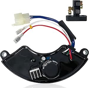 Voltage Regulator Rectifier AVR Automatic for Generator with Brushed for Honda and Clones Predator Champion Blackmax Powermate Duromax Firman Wen Etq 4375 4650 (5-8KW)