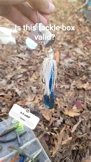 is this tackle box valid? #bassfishing #fishing #sportfishing #bass #relatable #crankbait #tacklebox