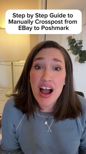 Cómo listar manualmente en Poshmark desde eBay