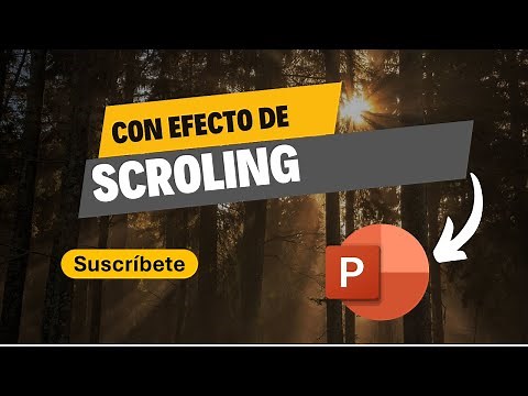 ✅How to make a DYNAMIC SCROLLING PRESENTATION in PowerPoint