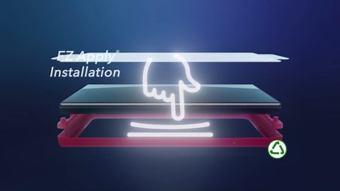 ZAGG InvisibleShield Fusion XTR3 Samsung Galaxy S24 Ultra Screen Protector - Hybrid Polymer, Hexiom Impact, Advanced Blue Light Filter, Anti-Reflective, Recycled Materials, EZ Apply Installation