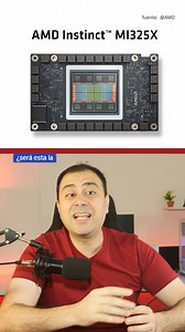 AMD Instinct MI 325X para centros de datos CDNA 3. #hardware #ia #ai #acaele | acaele