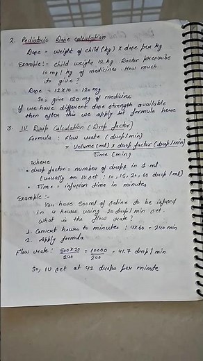 IV Fluid Flow Rate Calculation | Drop Factor gtt/min | Nursing Dosage Calculation Made Easy