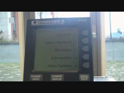 Concept2 Rower - Changing the Console Batteries.wmv