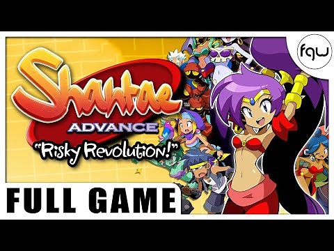 SHANTAE ADVANCE RISKY REVOLUTION Gameplay Walkthrough FULL GAME (PC 4K 60FPS) - No Commentary