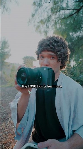 Sony FX30 vs iPhone