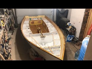 "Яхта" в гараже часть 7 (Argie 15 dinghy build part 7)