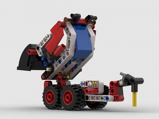 LEGO MOC-74533 42116 Dumper Trailer (Technic 2021)