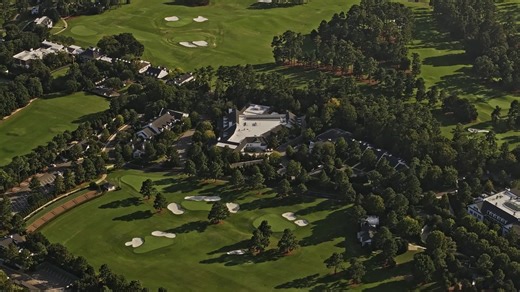 Fly Over Augusta: Drone Views of The Masters Golf Course - Worldwide