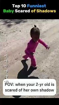 Top 10 Funniest Baby Scared of Shadows👶🏻👻!